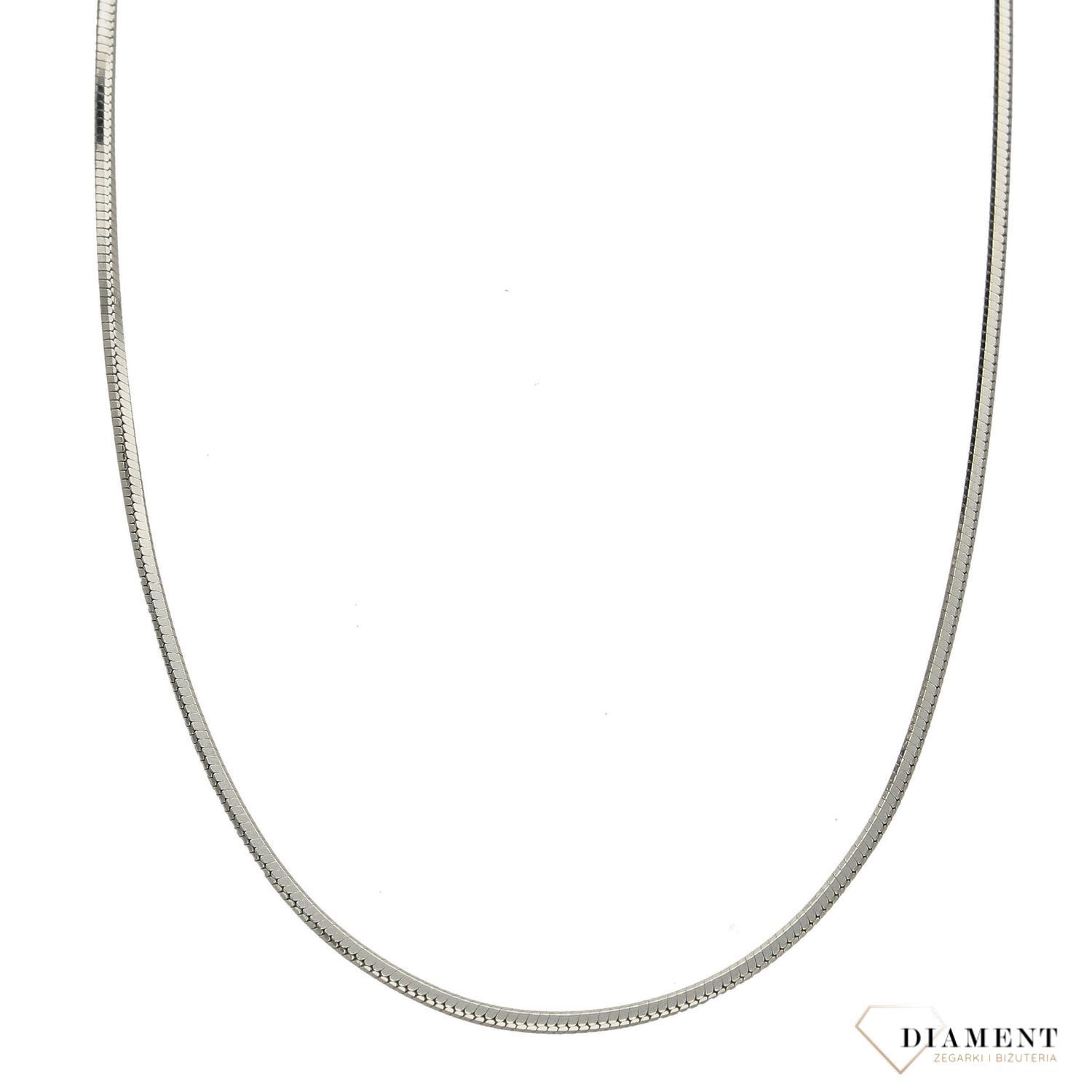 Złoty łańcuszek 585 linka białe złoto 1,5 mm DIA-LAN-1185-585 1,5mm ✅ Złoty łańcuszek o splocie linki ✅.jpg